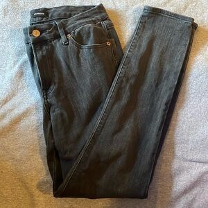 Express Black Wash Skinny Jeans